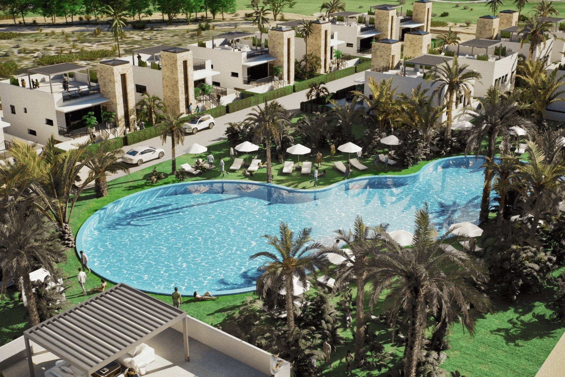 Obra nueva - Villa - Camposol Golf