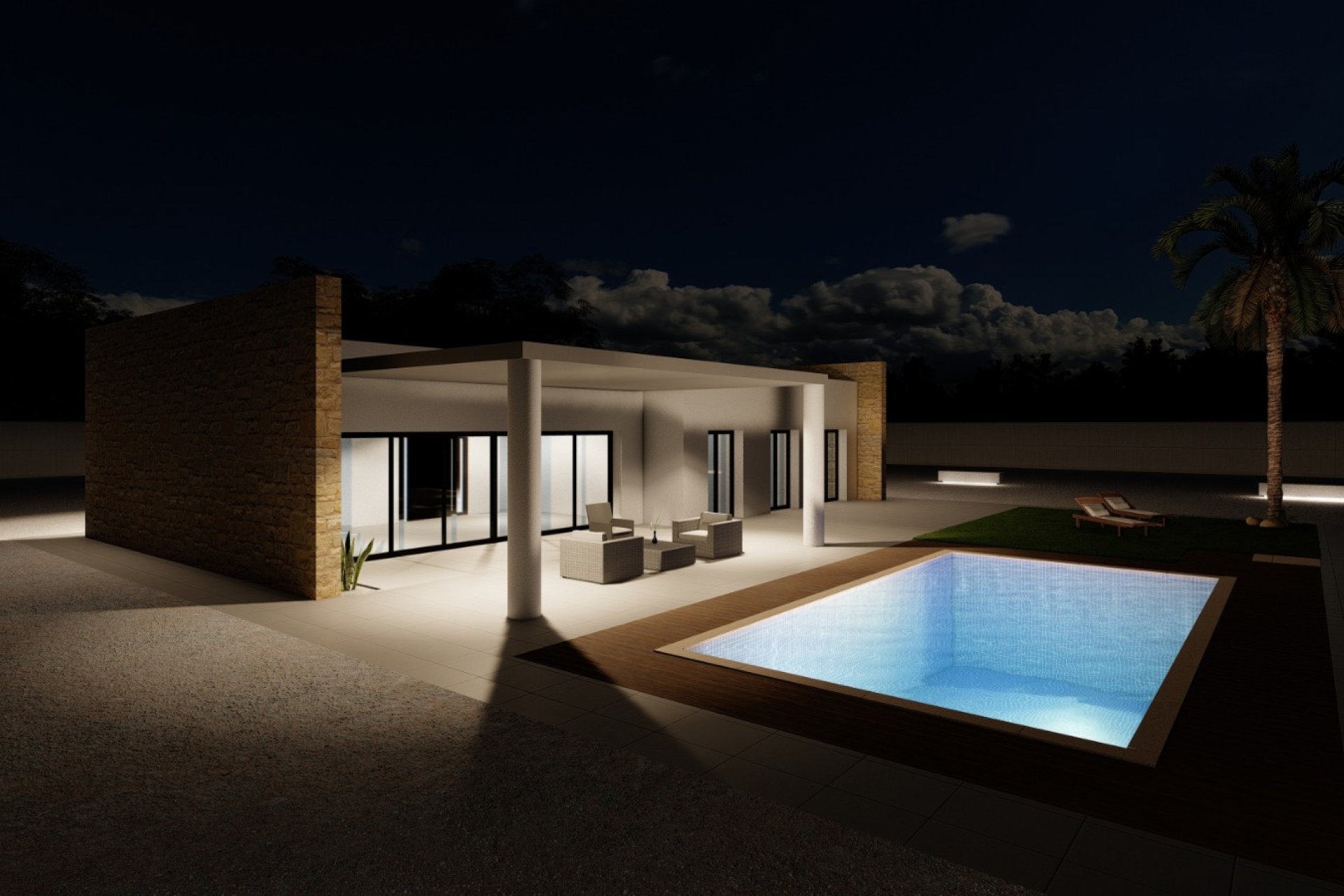 Obra nueva - Villa - El Pinós