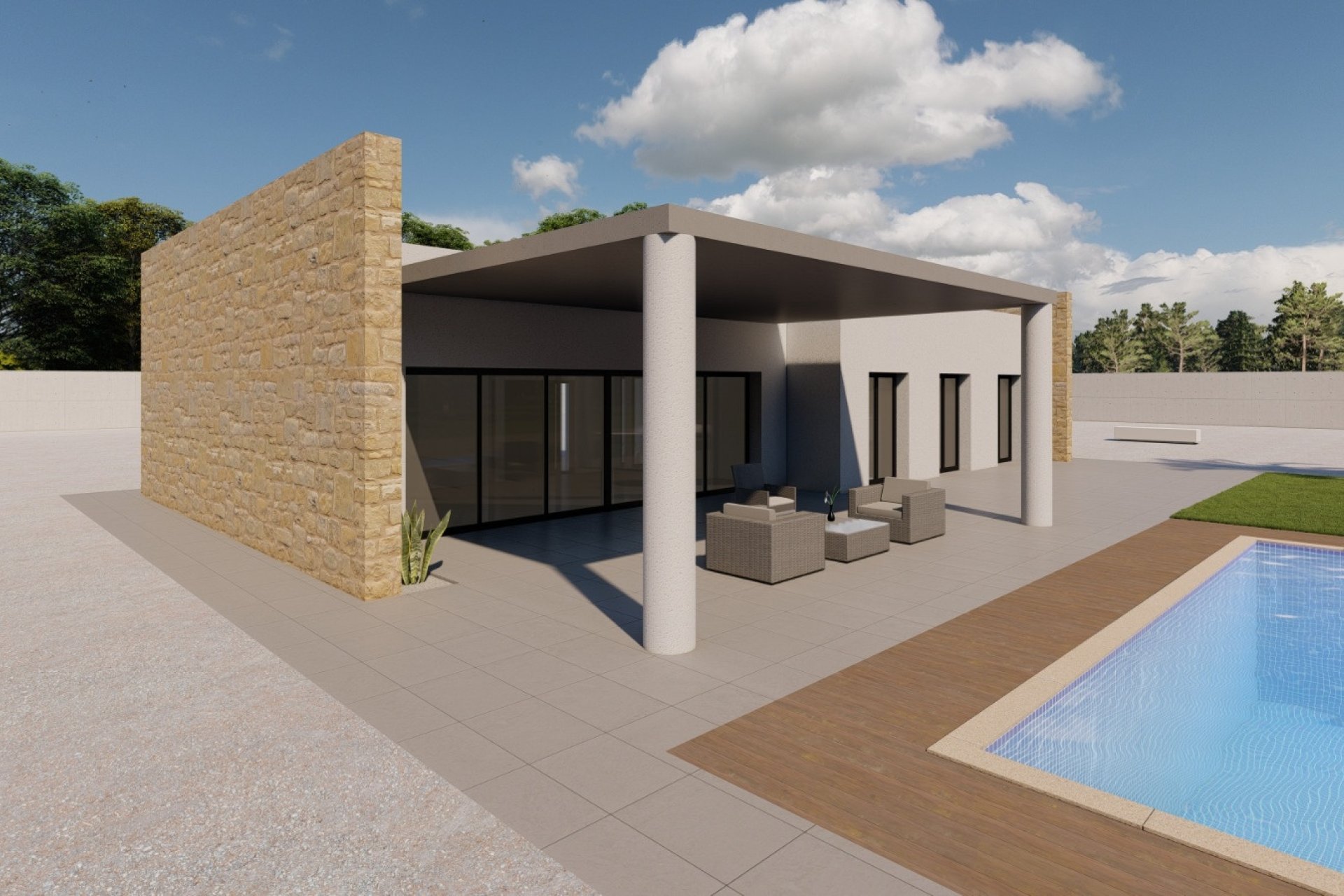 Obra nueva - Villa - El Pinós