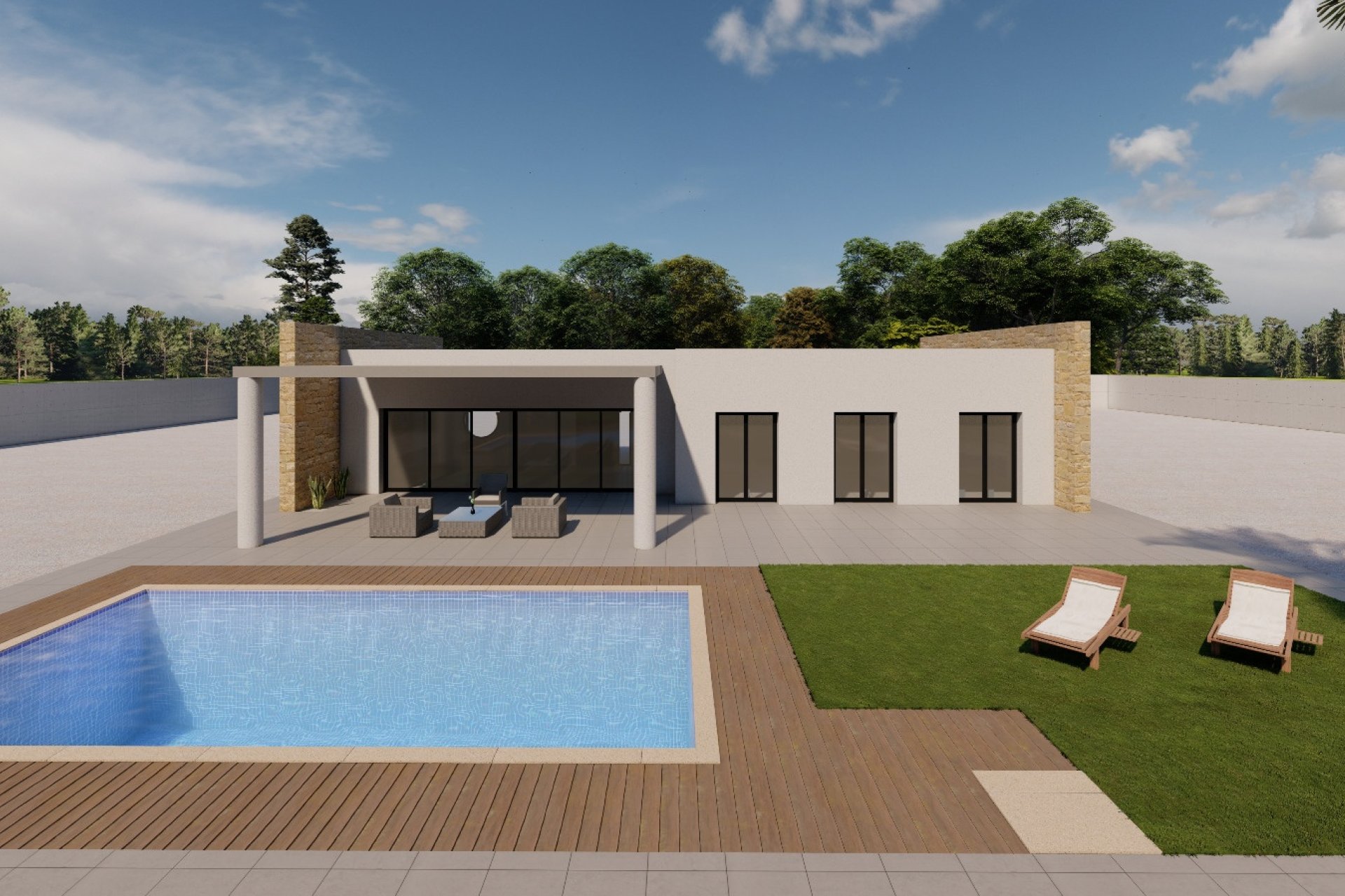 Obra nueva - Villa - El Pinós