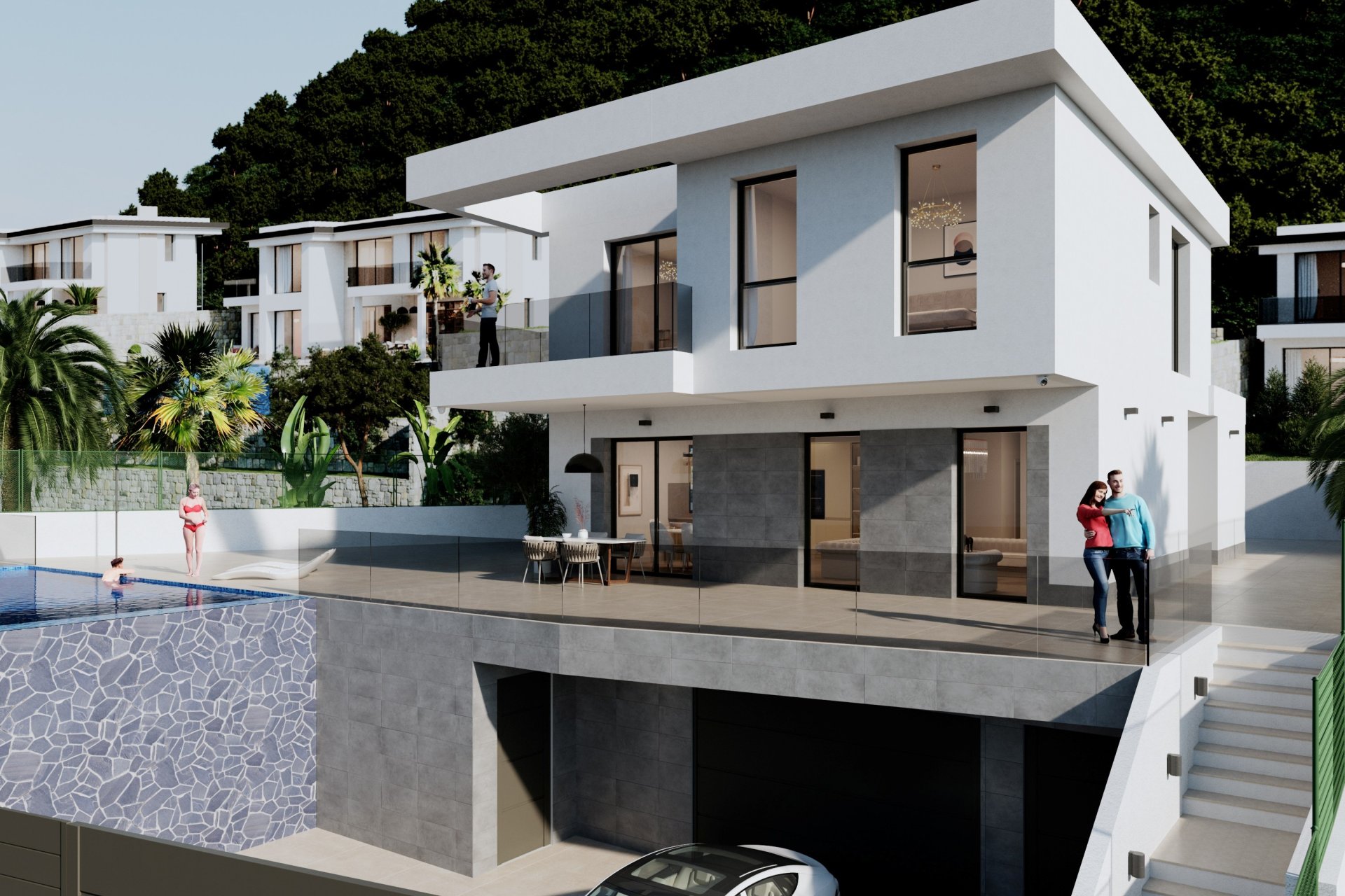 Obra nueva - Villa - Finestrat - Urbanización Sea Hills