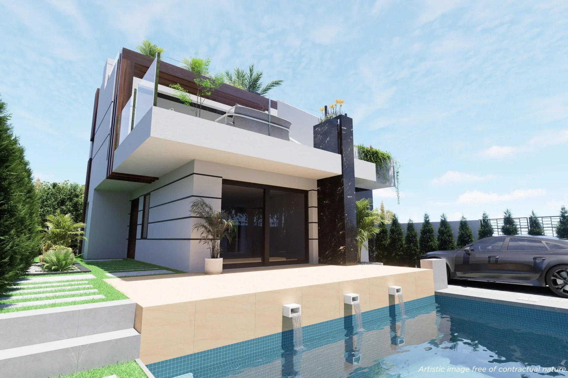 Obra nueva - Villa - Los Alcázares