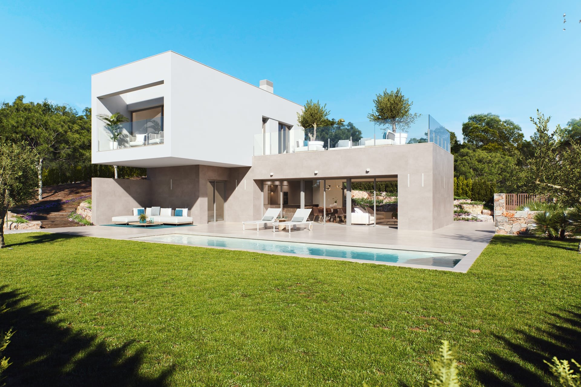 Obra nueva - Villa - Orihuela Costa - Las Colinas Golf - Country Club