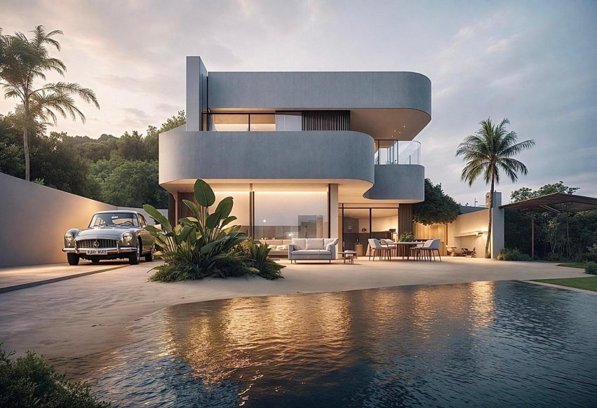 Obra nueva - Villa - Roldán