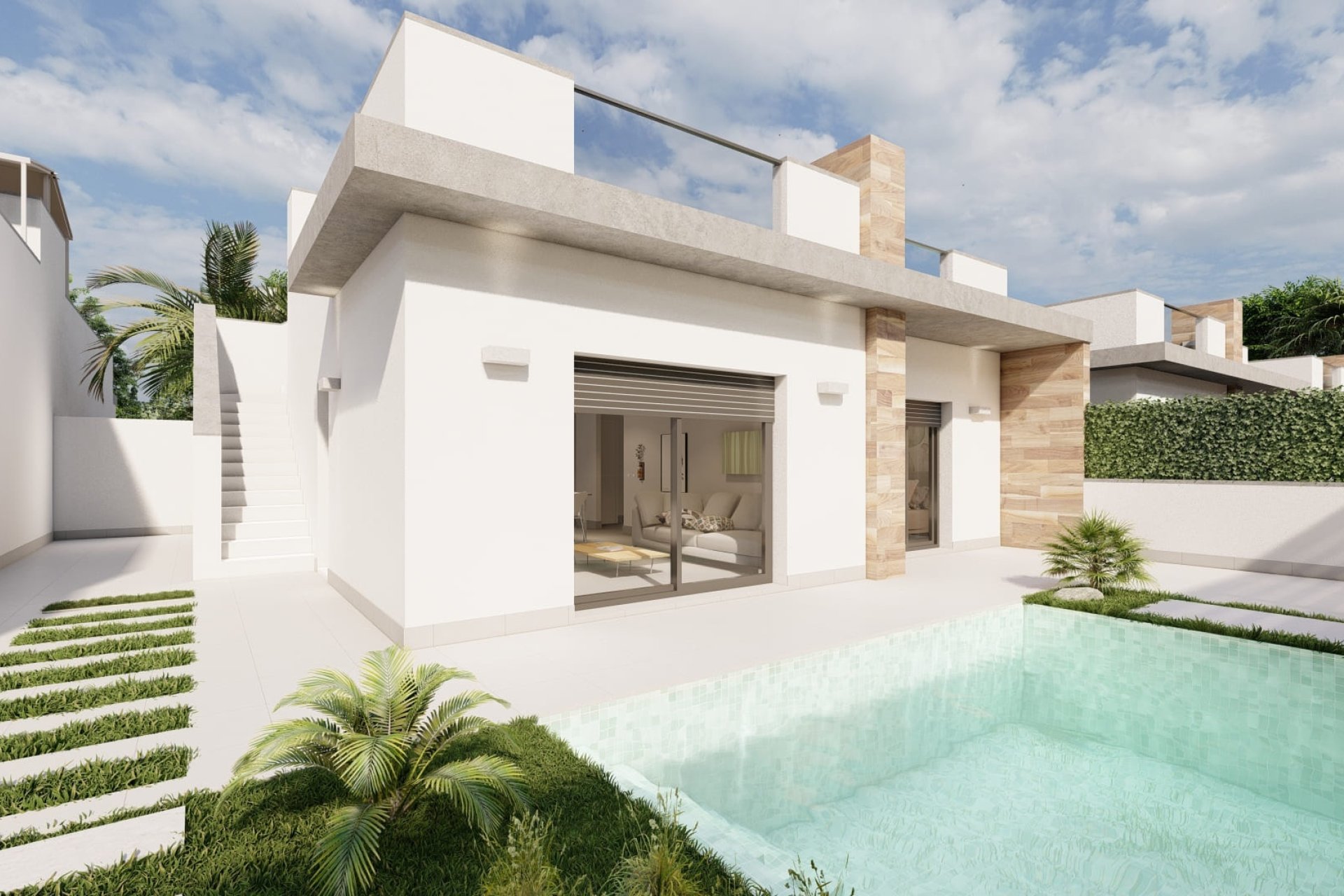 Obra nueva - Villa - Roldán