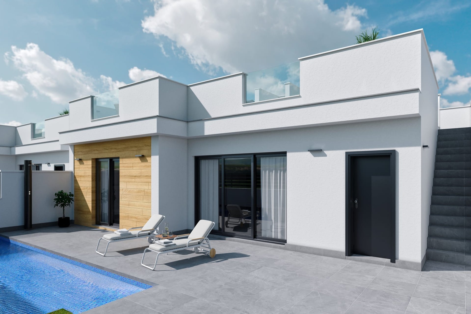 Obra nueva - Villa - Roldán