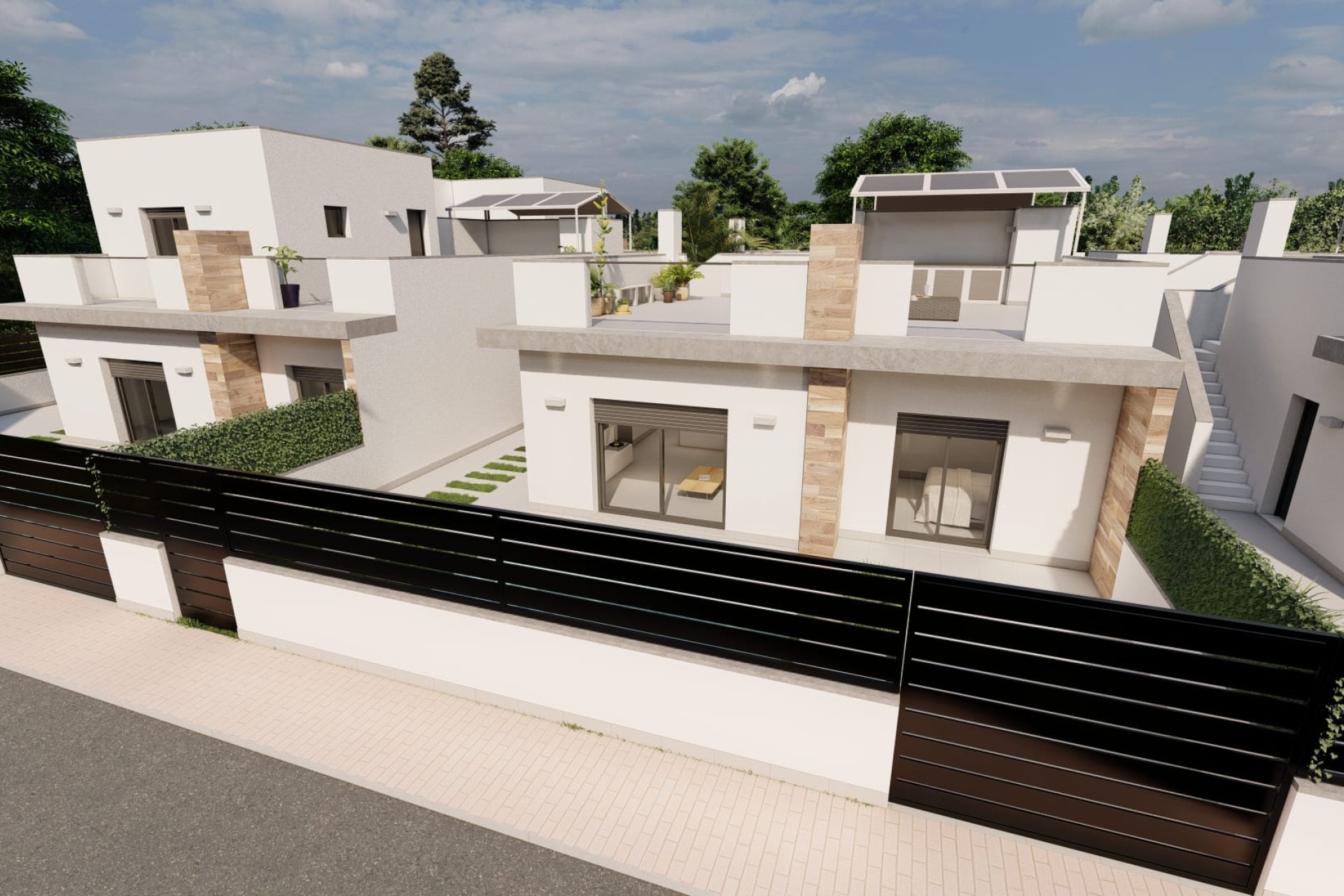 Obra nueva - Villa - Roldán