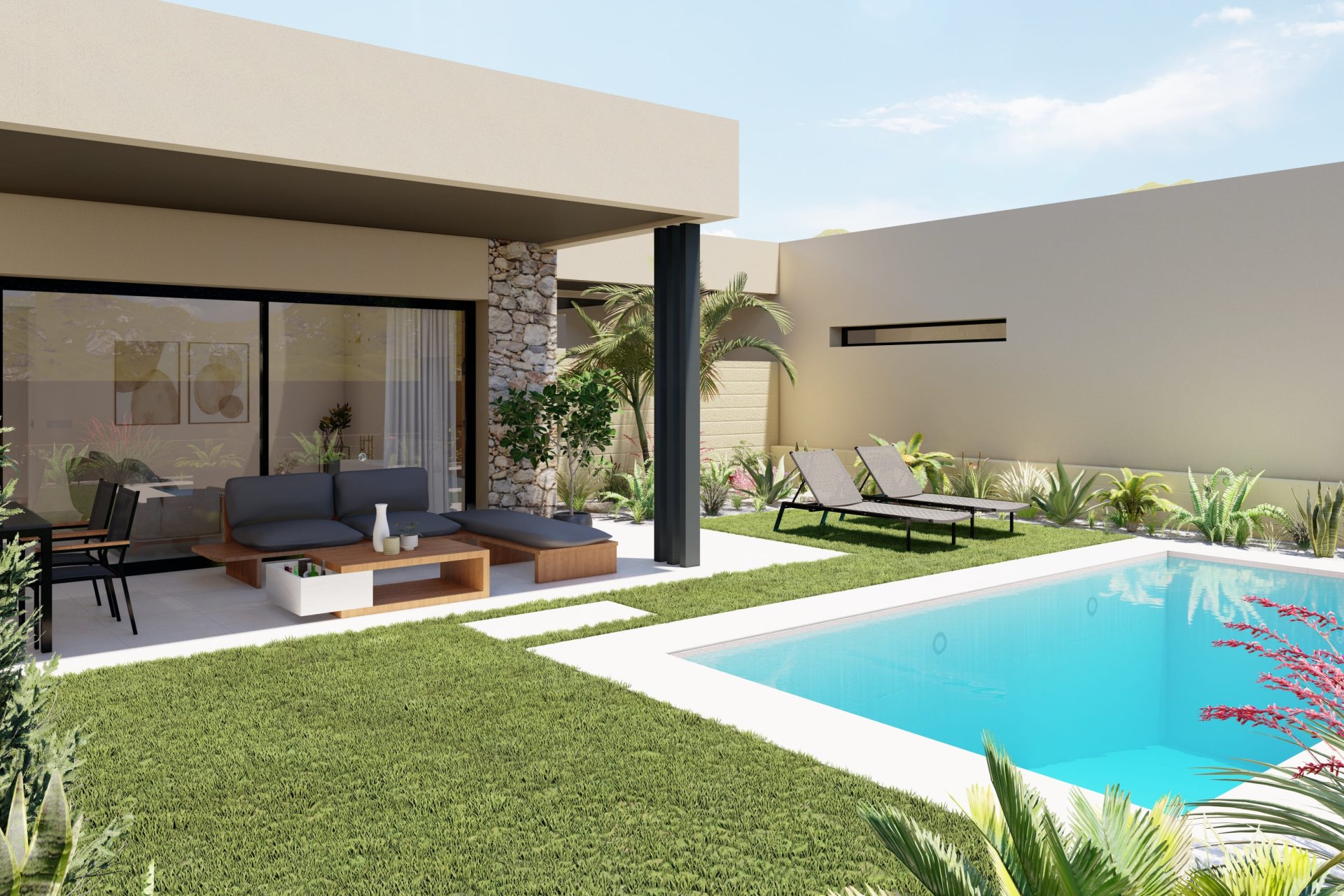 Obra nueva - Villa - San Javier - Altaona Golf & Country Village