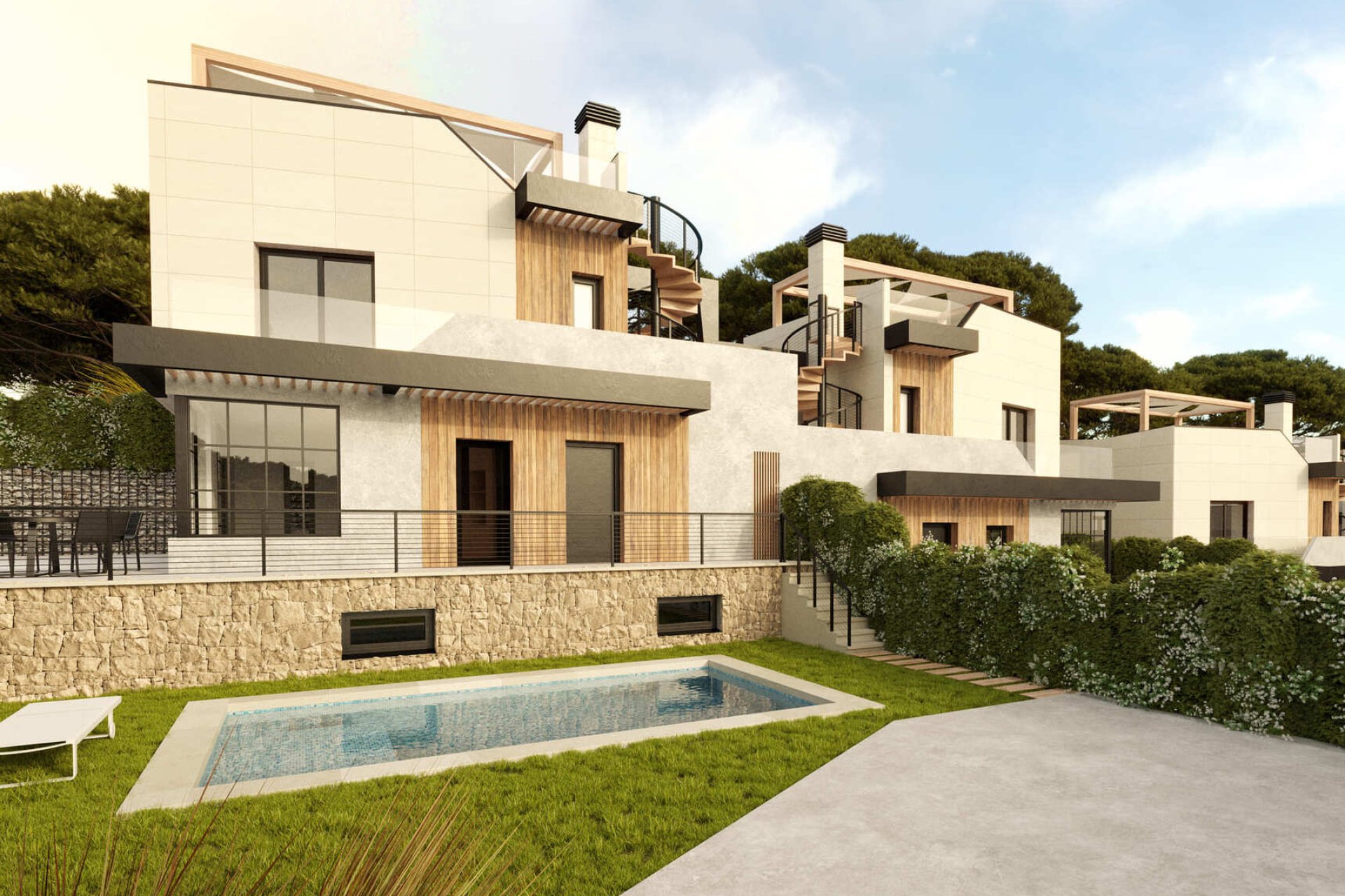 Obra nueva - Villa / Semi pareado - Polop
