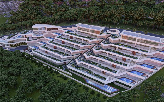 Penthouse - Nowy budynek - Pueblo Mascarat - NB-46625