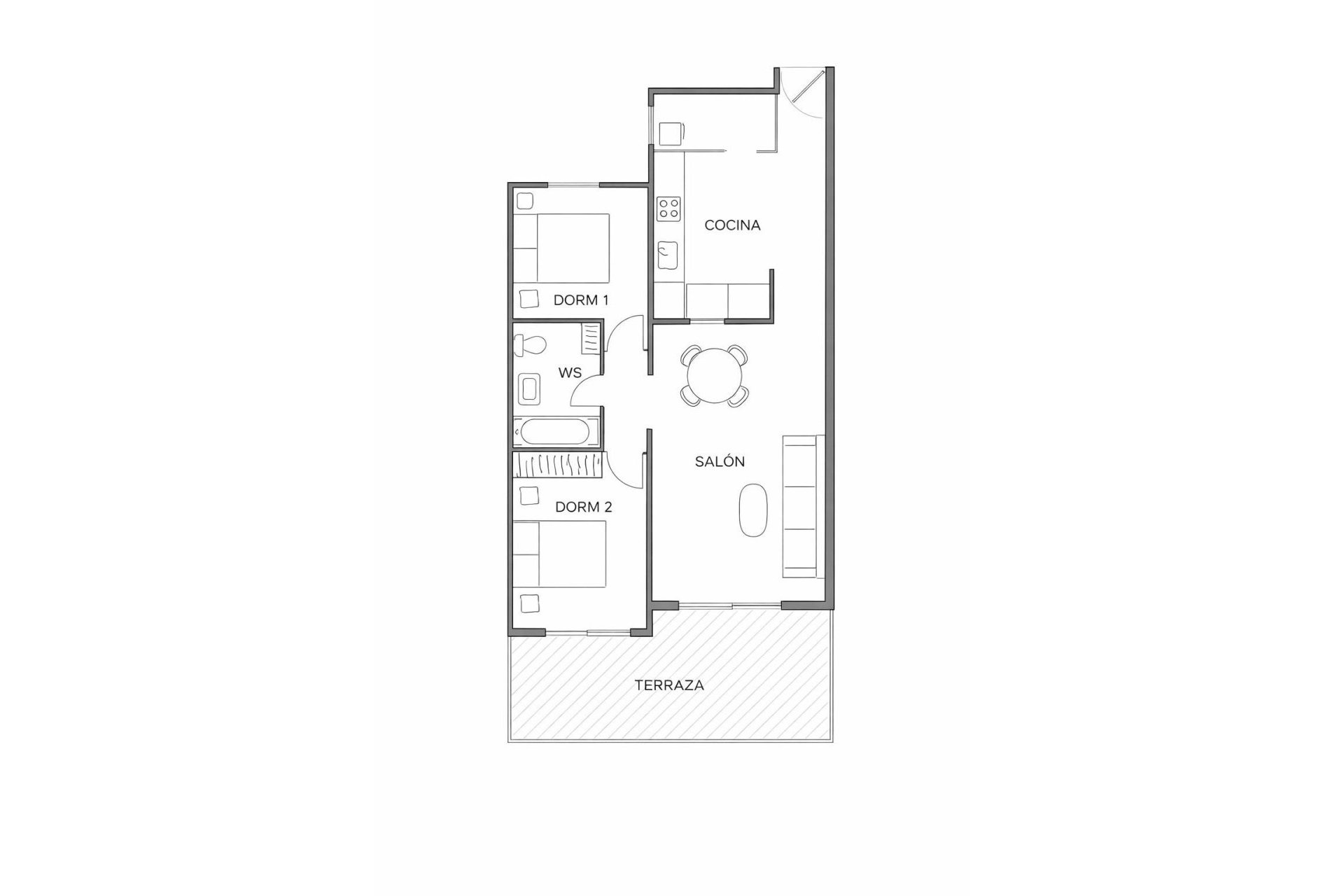 Resale - Apartment / flat - Orihuela Costa - Campoamor