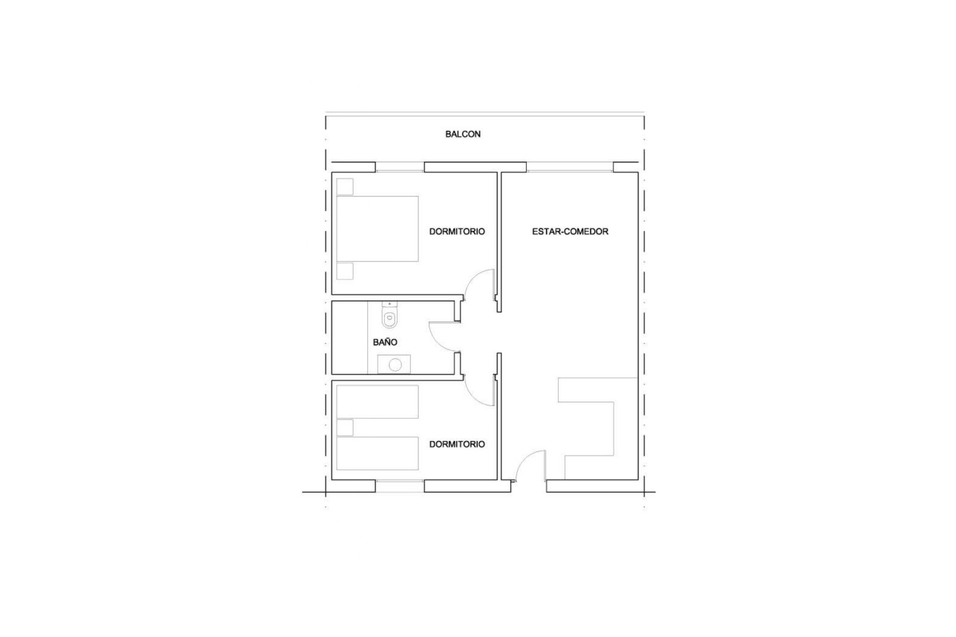Resale - Apartment / flat - Orihuela - Villamartin