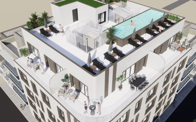Toppleilighet - Nybygg - Torrevieja - Torrevieja
