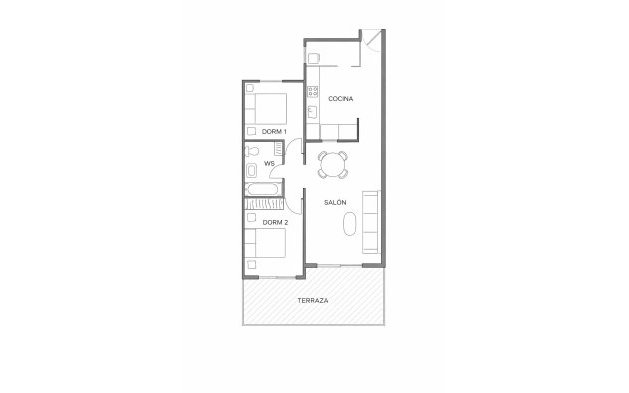 Resale - Apartment / flat - Orihuela Costa - Campoamor