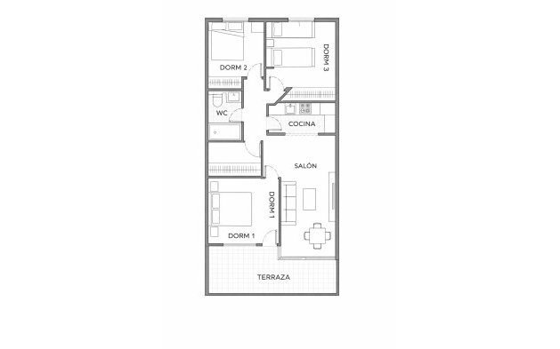 Begagnad - Lägenhet / lägenhet - Orihuela Costa - Altos de campoamor