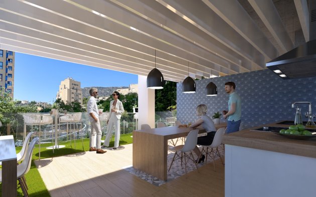 Obra nueva - Apartamento / piso - Calpe