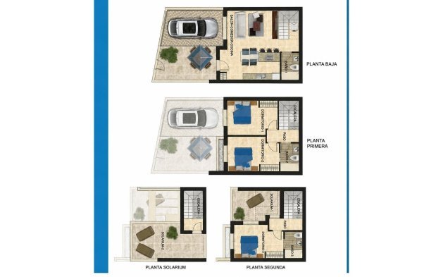 Resale - Townhouse - Orihuela Costa - Las Filipinas