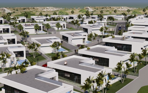 Nouvelle construction - Maison de ville - Algorfa