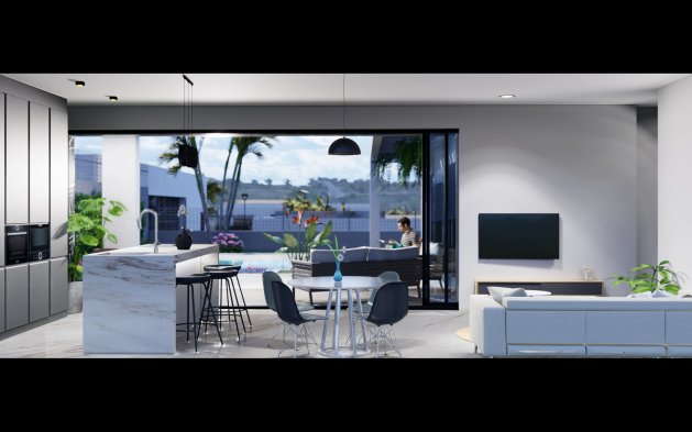 Nouvelle construction - Maison de ville - Algorfa