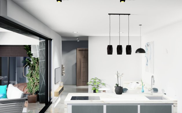 Nouvelle construction - Maison de ville - Algorfa