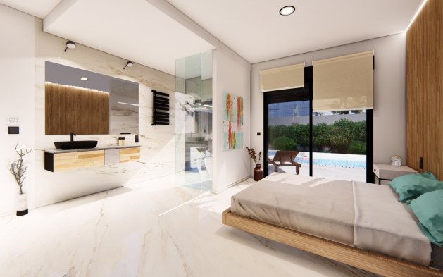 Nouvelle construction - Maison de ville - Algorfa
