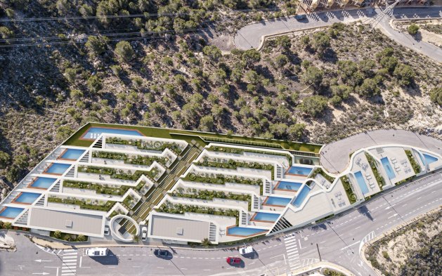 Obra nueva - Ático - Pueblo Mascarat