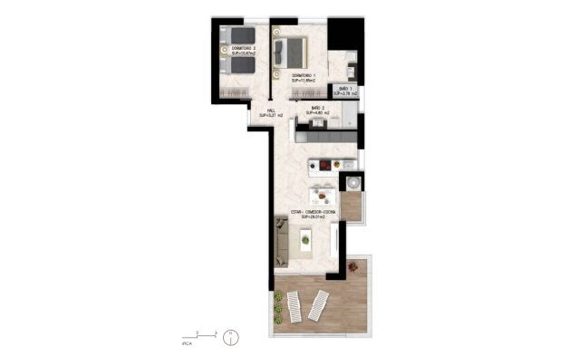 Resale - Apartment / flat - Orihuela - Orihuela Costa
