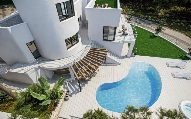 Obra nueva - Villa - Altea