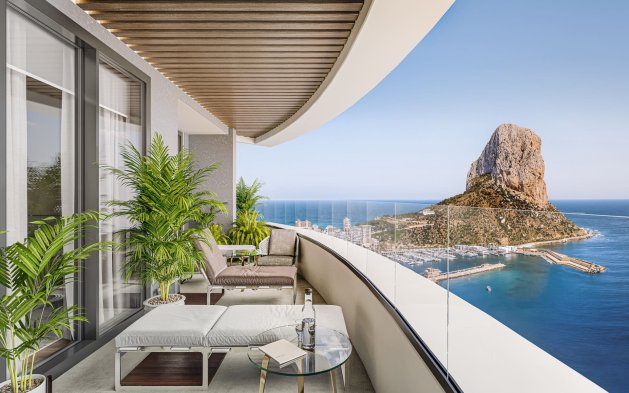 Nowy budynek - Mieszkanie w bloku - Calpe