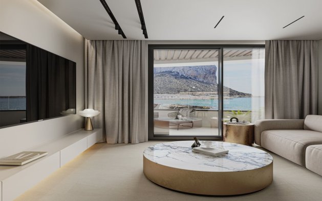Nowy budynek - Mieszkanie w bloku - Calpe