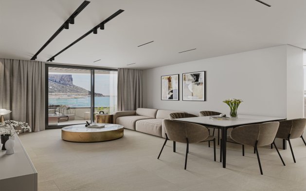 Nowy budynek - Mieszkanie w bloku - Calpe