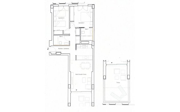 Resale - Apartment / flat - Orihuela Costa - Campoamor