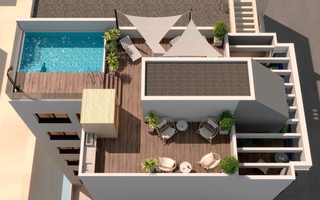 Nowy budynek - Penthouse - Torrevieja