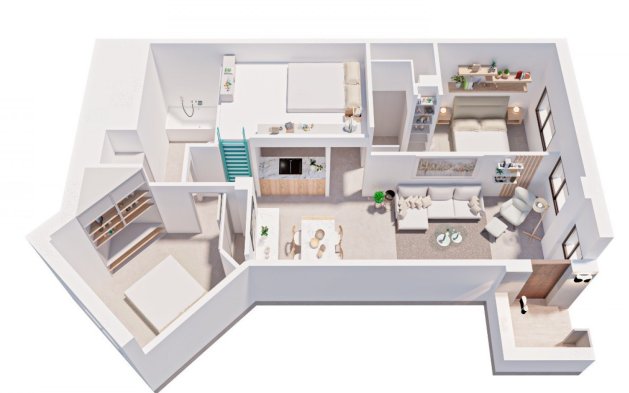 Obra nueva - Apartamento / piso - Pilar de la Horadada