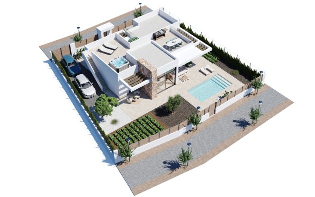 New Build - Villa - Fuente Alamo - Hacienda del Alamo Golf
