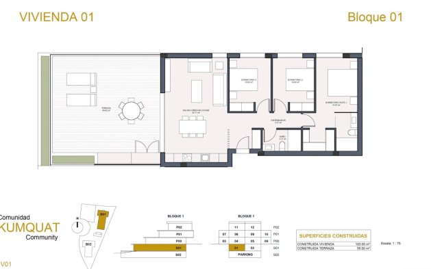 Resale - Apartment / flat - Orihuela - Las Colinas Golf - Country Club