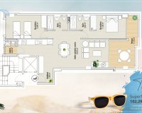 New Build - Apartment / flat - La Manga del Mar Menor