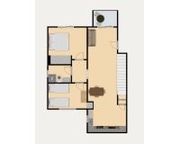 Resale - Bungalow - Torrevieja - Nueva Torrevieja - Aguas Nuevas