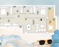 Nouvelle construction - Appartement - La Manga del Mar Menor