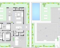 Obra nueva - Villa - La Manga del Mar Menor - Mar De Cristal