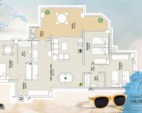 New Build - Apartment / flat - La Manga del Mar Menor