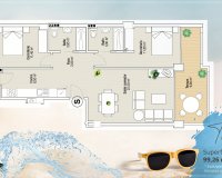 New Build - Apartment / flat - La Manga del Mar Menor