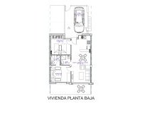 Nauja statyba - Bungalow - San Pedro del Pinatar
