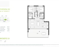 New Build - Apartment / flat - Orihuela Costa - Las Colinas Golf - Country Club